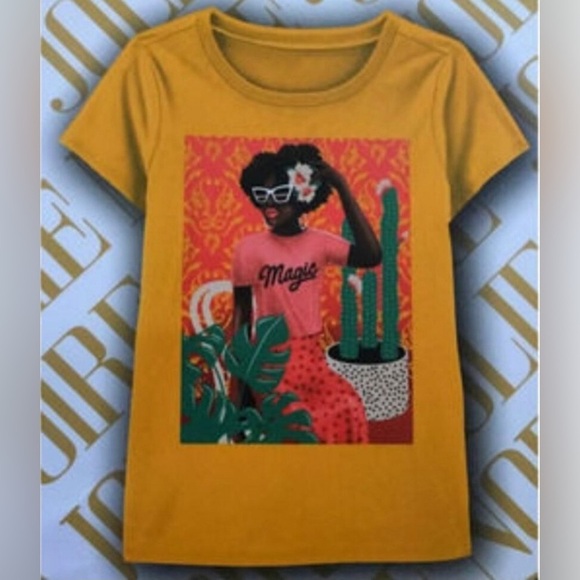 JOLIE NIORE GIRLS GRAPHIC TEE - Picture 1 of 2